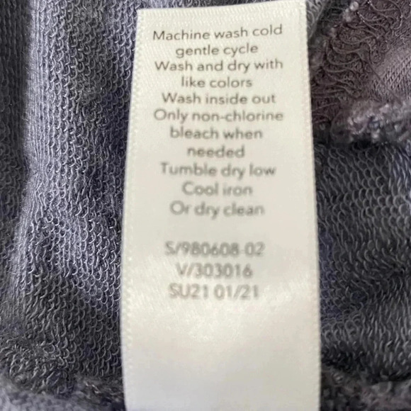 ATHLETA Mindset Sweatshirt Positive‎ Latitudes Tempest Violet Womens Sz XXS - Picture 7 of 7